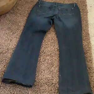 Women’s Dark Blue Flared Jeans
